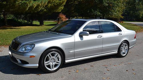 2003 mercedes-benz s55 amg kompressor 5.5l never driven in winter