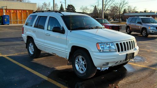 2000 jeep grand cherokee limited awd moonroof htd leather!