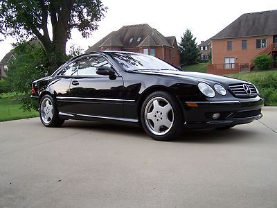 Mercedes cl500 amg sport package navigation custom ordered 2 owner clean history