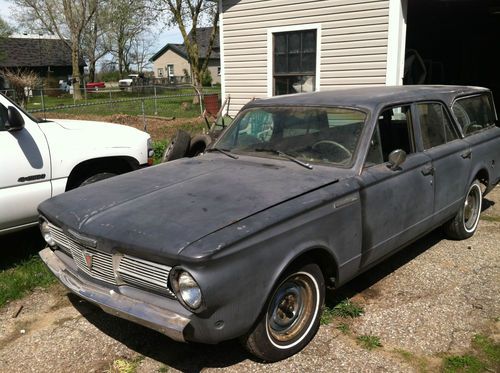 1965 valiant station wagon project car