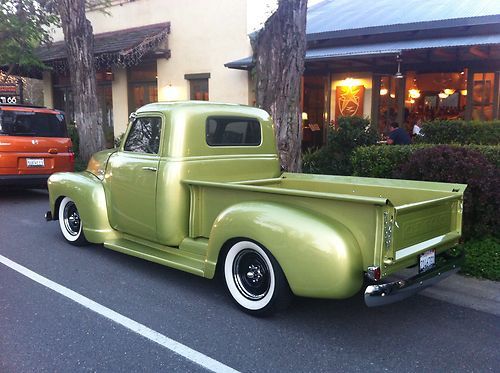 1950 chevrolet 3100 pickup - no reserve- 350 v8 - turbo autotrans- full restore!