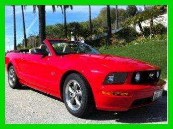 2005 ford mustang gt 4.6l v8 24v leather cd 5 speed manual alarm system rare