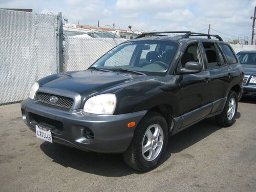 2001 hyundai santa fe, no reserve