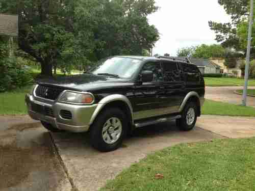 NO RESERVE!!! LEATHER!!!! 2002 Mitsubishi Montero Sport XLS Sport Utility 4-Door, image 14