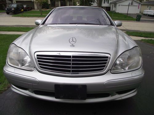 2002 mercedes-benz s430 ,serviced,excellent condition,no reserve.