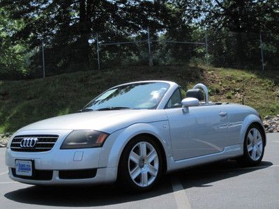 Audi tt 2005 roadster 1.8 turbo auto trans bose sound power top low reserve set