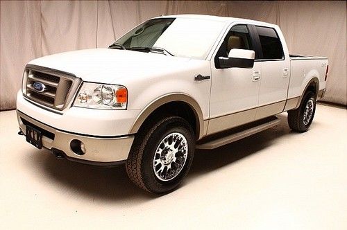 2007 ford f-150 supercrew 4wd kingranchpackage moonroof cdchanger