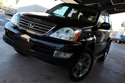 2006 lexus gx470. nav/camera. dvd. loaded. very clean in/out. blk/tan. 1 owner