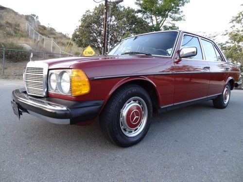 1978 mercedes benz 240 diesel sedan w123 240 d 300d saloon youngtimer 1 owner