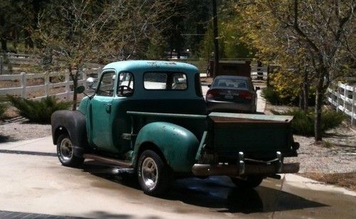 1948 chevy pickup - 5 window custom cab - mechanically restored / customized