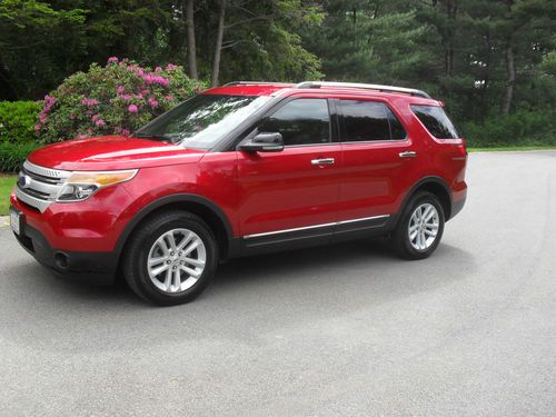 2012 ford explorer xlt sport utility 4-door 3.5l 4x4 7 passenger 3rd row seat