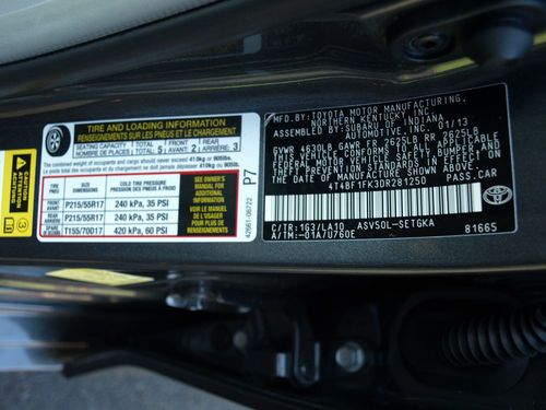 Toyota Camry XLE 4Door, LOW MILES, 1816 miles., US $26,000.00, image 10