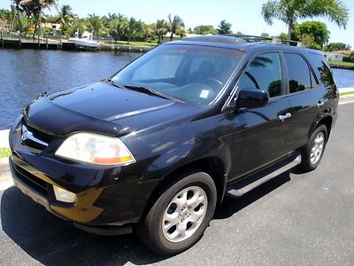 02 acura mdx 4wd*4x4*48k orig miles*sunroof*running boards*3rd row*fresh*clean