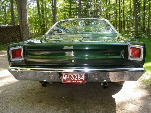 1969 plymouth roadrunner base 6.3l