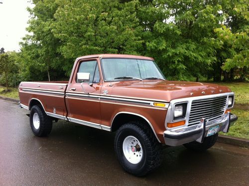1978 ford f-150 highboy automatic 390 v8 100% rust free worldwide no reserve