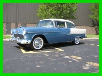 1955 chevrolet bel air 2 door hard top completely restored 8 cylinder powerglide