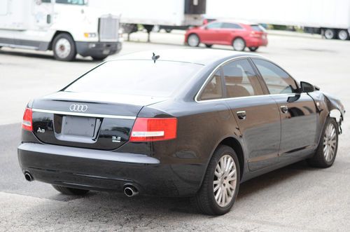 2008 audi a6, navi, super low 37k miles, salvage, no reserve!!!