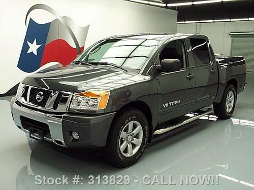 2011 nissan titan sv crew cab side steps tonneau 20k mi texas direct auto