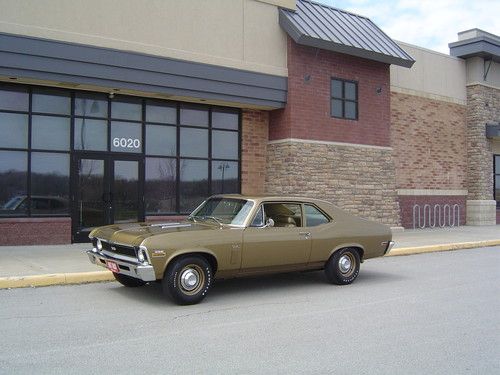 1970 chevrolet nova ss 396 l78 real deal 12,000 miles