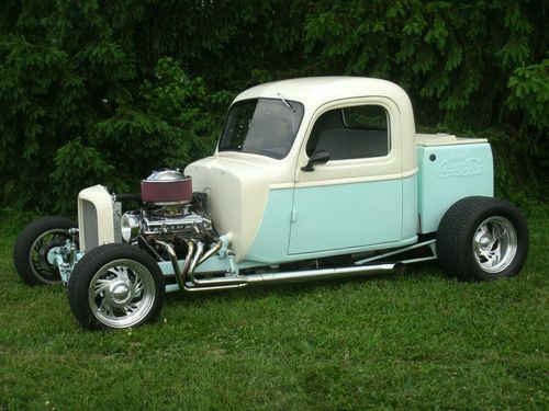 42 chevy pickup coke cooler custom street rod, hot streetrod, not rat rod ratrod