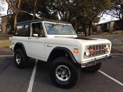 1974 ford bronco - restored - 302 v8 (automatic)