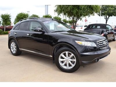 06 infiniti fx35, moonroof, backup camera, heated seats, local texas trade in!!!