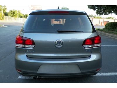 VW GOLF TDI 1 OWNER GEOGIA OWNED STILL UNDER WARRANTY ONLY 21K MILES NO RESERVE, image 7