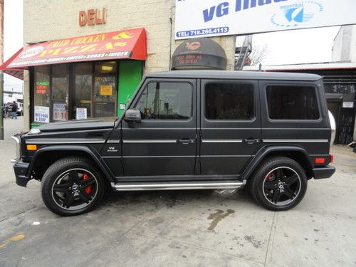 2013 Mercedes Benz G63 Matte Black Exclusive Leather $144,105 MSRP TITLE ON HAND, US $149,900.00, image 2