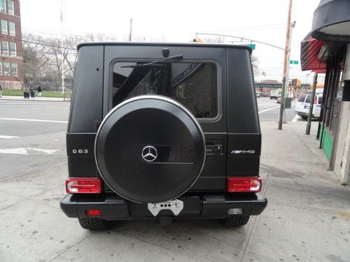2013 Mercedes Benz G63 Matte Black Exclusive Leather $144,105 MSRP TITLE ON HAND, US $149,900.00, image 4
