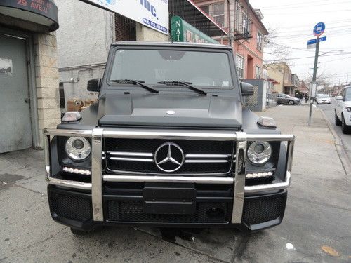 2013 Mercedes Benz G63 Matte Black Exclusive Leather $144,105 MSRP TITLE ON HAND, US $149,900.00, image 7