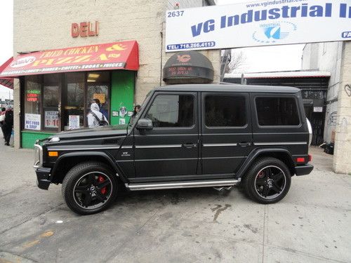 2013 Mercedes Benz G63 Matte Black Exclusive Leather $144,105 MSRP TITLE ON HAND, US $149,900.00, image 8