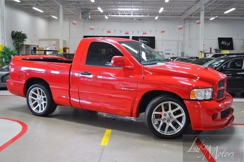 2004 dodge ram srt-10, manual b&amp;m, k&amp;n cold air, infinity, suede, 22