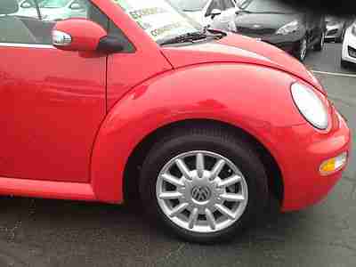RED HOT!! VW BEETLE CONVERTIBLE!! LOW MILES LOW PRICE!! SUPER CLEAN!!, US $8,995.00, image 4