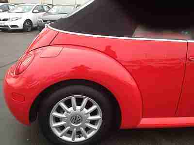 RED HOT!! VW BEETLE CONVERTIBLE!! LOW MILES LOW PRICE!! SUPER CLEAN!!, US $8,995.00, image 6