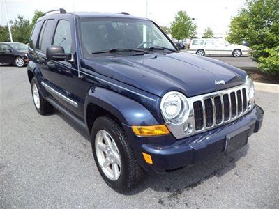 2006 jeep liberty limited automatic all wheel drive cd player alloys roof rails