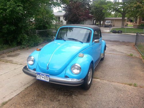 1974 vw super beetle convertible