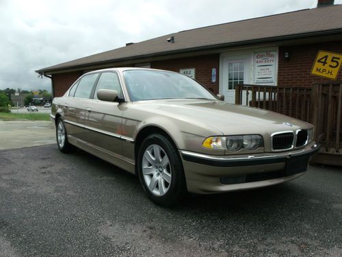 Low miles nice 57k luxury 2001 740 il bmw clean and hard to find