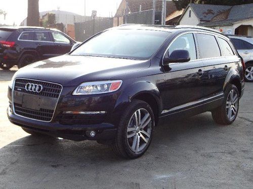 2008 audi q7 salvage repairable rebuilder fixeronly 92k miles will not last runs