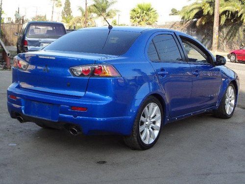 2009 Mitsubishi Lancer TC-SST Ralliart salvage repairable only 55k miles RUNS!!!, US $7,900.00, image 3