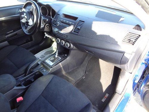 2009 Mitsubishi Lancer TC-SST Ralliart salvage repairable only 55k miles RUNS!!!, US $7,900.00, image 5