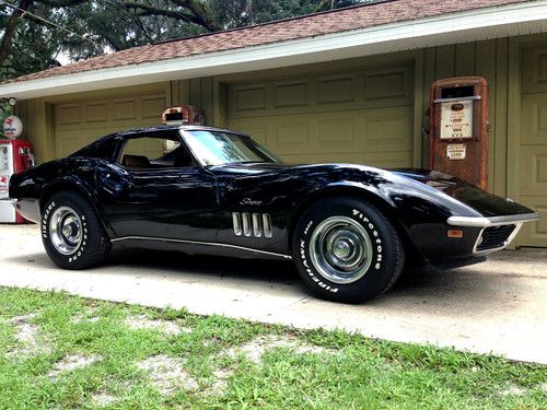 1969 corvette stingray coupe 350 4-spd low miles original a/c car video clips