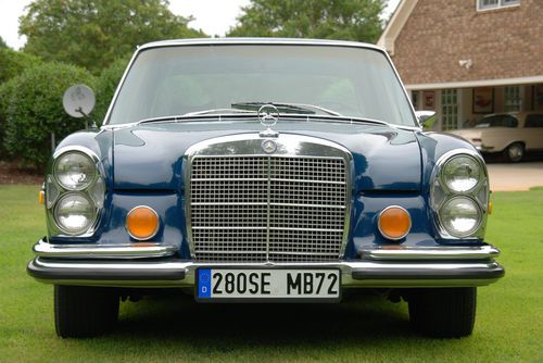 Mercedes benz 280se 4.5 w108 robust driver