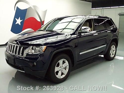 2012 jeep grand cherokee ltd pano sunroof nav rear cam! texas direct auto