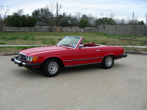 1977 mercedes 450sl 68,835 miles, 3 owners