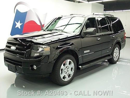 2008 ford expedition ltd sunroof climate seats 20's 77k texas direct auto