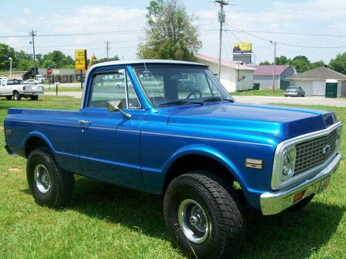 1972 chevrolet custom blazer truck 4x4