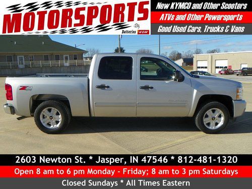 Excellent 2010 chevrolet silverado 1500 4x4 crew cab pickup w/snow dogg plow!