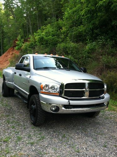 2006 dodge ram 3500 long wheel base 4 door 6speed 4x4 diesel silver