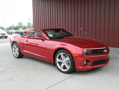 New 2ss convertible 6.2l 400hp automatic trans leather heated seats 20" wheels