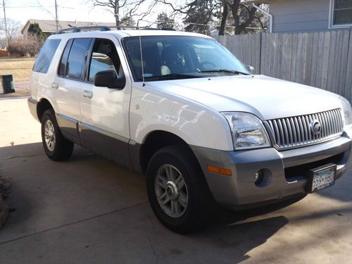 2003 mercury mountaineer base sport utility 4-door 4.0l - low miles!!